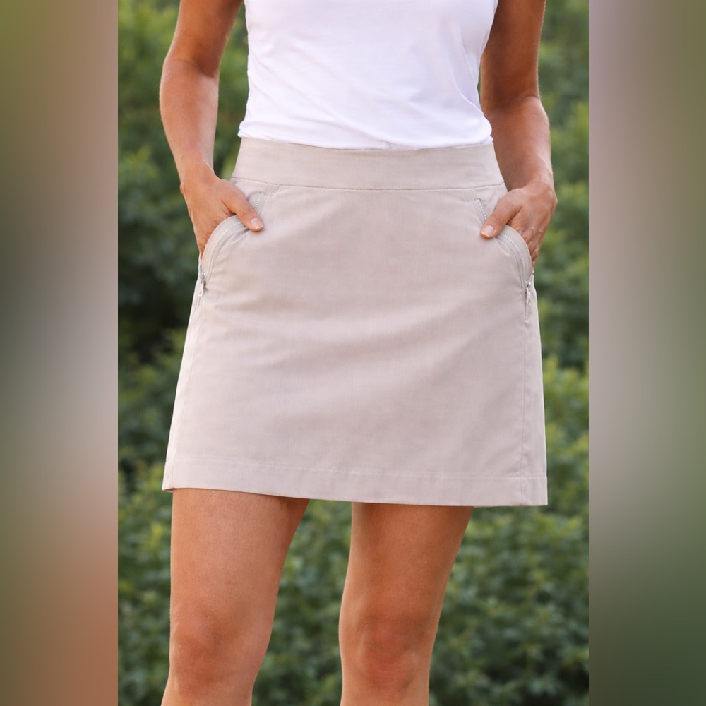Athleta Soho Skort | Light Beige / Stone | Size 4